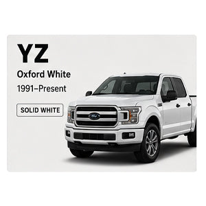 Ford Oxford White Touch Up Paint