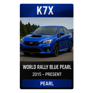World Rally Blue Pearl K7X