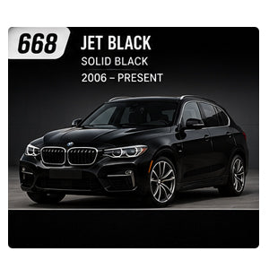 Jet Black BMW