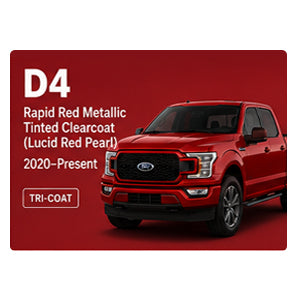 Rapid Red Metallic Tinted Clearcoat (Lucid Red Pearl)
