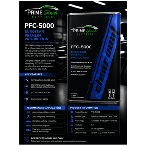 PFC5000 Euro Clear 5L