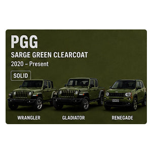 Sarge Green Clearcoat