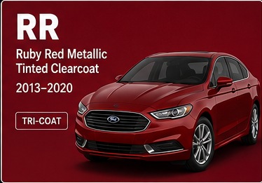 Ruby Red Metallic Tinted Clearcoat