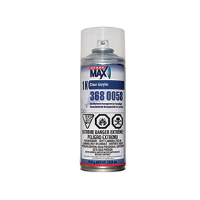 SPRAYMAX 3680058 - 1K CLEAR ACRYLIC SPRAY CAN - 10.6OZ