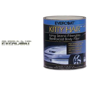 FIBRE-GLASS EVERCOAT Kitty Hair, Quart part #:FIB-868